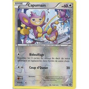 Asmodée Capumain - Carte Pokemon XY11 Offensive vapeur Holo Reverse