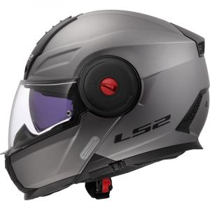 Ls2 Casque Moto Modulable Scope II Solid Matt Titanium, M