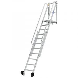 Tubesca Echelle d'acc&egrave;s dalle 1 pi&egrave;ce(s) echelle d'acc&egrave;s dalle 6+4m t&eacute;l&eacute;scopique 3.16 m 2 m 20.6 kg 150 kg 6 + 4 -comabi