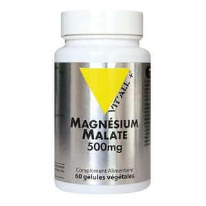 Vit'All + Magnésium Malate 500mg, 60gélules