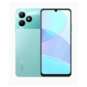 Realme C51 - 4G smartphone - double SIM - RAM 4 Go / Mémoire interne 128 Go - microSD slot - 6.74" (90 Hz) - 2x caméras arrière 50 MP - front camera 5 MP - vert menthe