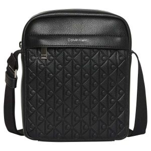 Calvin Klein Sacoche à motif monogrammes embossés