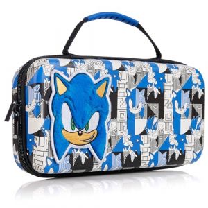 Numskull Games &Eacute;tui pour Switch Sonic Case Japan design sonic cuir synth&eacute;tique