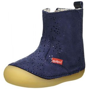 Kickers SOCOOL CHO, Bottine Fille, Bleu, 19 EU
