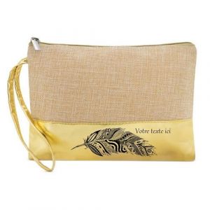 Poc tte Trousse Dore Maquillage Stylo Poc tte Trousse Pl e