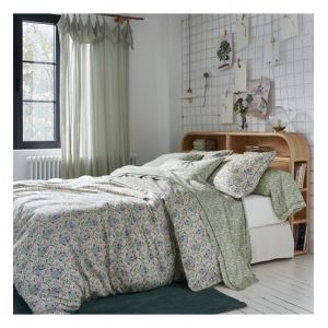 Image de Housse de couette satin de coton, Lizbeth Multicolore Couleur Multicolore