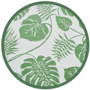 VidaXL Tapis D'extérieur Vert Ø200 Cm Pp