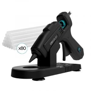Cecotec Pistolet à silicone Fast100 100 W 80 bars 180 °C TurboCeramic PTC base stable