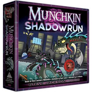 Steve Jackson Games | Munchkin Shadowrun | Card Game | English