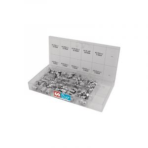 Assortiment d'embouts de graissage samoa hallbauer 1 pièce(s) assortiment d'embouts de graissage 80 pièces - samoa hallbauer