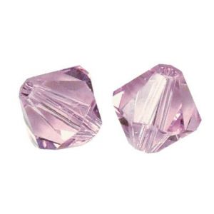 Rayher 14198314 Cristal Swarovski Perles 3 mm 50 pcs Violet
