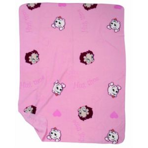 Babyboop 200063 - Couverture plaid polaire All Over Print