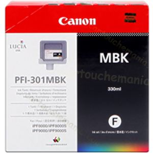 Canon PFI-301MBK - Cartouche d'encre noire mate