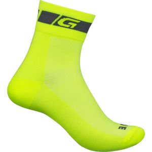 GripGrab Regular Cut HI-VIS - Chaussettes - jaune 41-44 Chaussettes