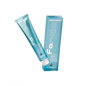 Fanola Tinte 7.14 Tabaco 100 mL - Tinte crema colorante permanente para el cabello pelo - Color uniforme y brillante - PROFESIONAL | Ash