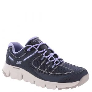 Skechers Femme Summits at Artists Bluff Basket, Bleu Marine/Violet, 37 EU