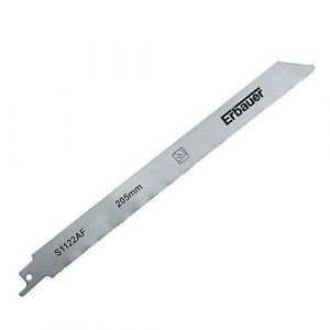 Erbauer Lame de scie égoïne U droite propre tôle et profilés fins, lot de 2