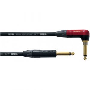 Cordial C&Acirc;BLE INSTRUMENT ENCORE NEUTRIK JACK COUD&Eacute; SILENT/JACK DROIT - 3M
