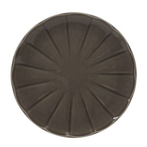 Table passion ASSIETTE PLATE 27 CM VENICE GRIS (lot de 6) NEURE Gris