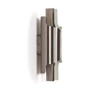 Applique métal, nickel satiné, Henrio