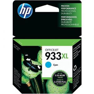 HP 933XL Cartouche d'Encre Cyan Grande Capacité Authentique (CN054AE)