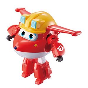 Image de Audley SUPER WINGS – TRANSFORMING JETT CONSTRUCTION – Avion Jouet Transformable et Figurine Robot Jouet Enfant – Personnage et Robot Transf