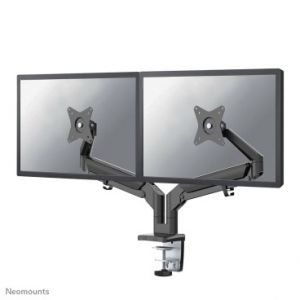 Neomounts by Newstar Neomounts DS70-810BL2 - Kit de montage (support de montage pour bureau) - bras double réglable en hauteur et en mouvement - pour 2 écrans LCD - noir - Taille d'écran : 17"-32" - pinces montables, oeillet