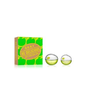 Donna Karan DKNY BE Delicious Eau de Parfum 2 Piece Gift Set for Women - Perfume Spray 3.4 Fl. Oz. & 1.0 Fl. Oz.