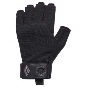 Black Diamond Crag Half-Finger Gloves Men, black M Gants via ferrata