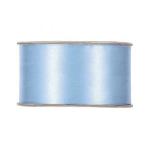 RUBAN SATIN DOUBLE FACE 40MMX25M BLEU CIEL Bleu, Turquoise, Ciel, Marine
