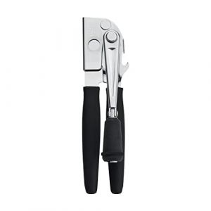 Swing-A-Way 6080 Ouvre-boîte à manivelle en acier inoxydable Noir 26,7 cm
