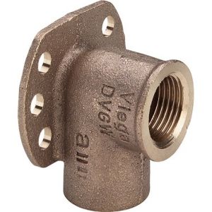 Viega Wall washer 106393 18 mm x Rp 2000 /2, bronze