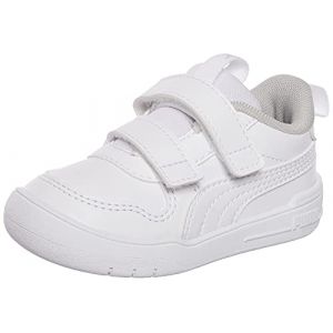 Puma Mixte enfant Multiflex Sl V Ps Basket Blanc, 34 EU