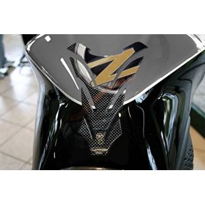 Image de Labelbike - Autocollant Réservoir moto 3D compatible avec KAWASAKI Z750 Z1000 - Couleur or