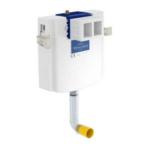 Villeroy & Boch ViConnect Réservoir de chasse encastré H: 73,5 cm, pour cuvette à poser, 92248300,