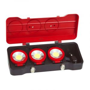 Image de KS Tools Coffret de 3 projecteurs LEDs 3W