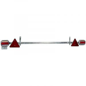 Ludi RAMPE DE FEUX LED TELESCOPIQUE/REGLABLE DE 1,4 M A 2,1 M