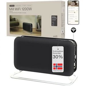 Mill CO1200WIFI3B radiateur &eacute;lectrique noir 1200 W