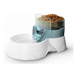 Ebi Distributeur 2 en 1 eau et nourriture Pet Feeder