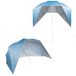 Image de HI Parasol de plage avec parois latérales UV50+ 240x233 cm