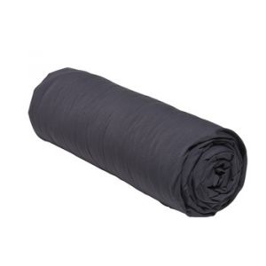 Today Drap-Housse Prestige En Percale De Coton Fusain