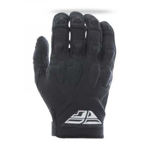 Fly Racing Paire de gants patrol noir blanc
