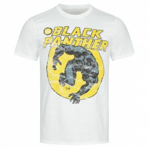 Black Panther Marvel Forever Hommes T-shirt FBMTS564WHT