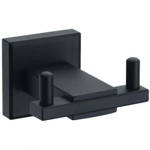 Jvd Argo patère double noir mat - Matériel professionnel