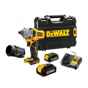 Dewalt Boulonneuse &agrave; chocs 1/2&lsquo;&rsquo; DCF891EHGT-QW Brushless 812 Nm - POWERSTACK XR 18V 2X1.7/5Ah Li-Ion - jonc de s&eacute;curit&eacute;