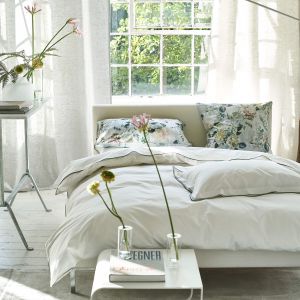 Designers Guild Housse de couette en coton blanc 260x240