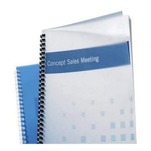 GBC PolyClearView A3 (297 x 420 mm) 500 microns clair 100 unités couverture à reliure