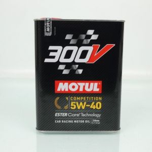 Motul Bidon huile lubrifiant 300V Competition Ester Core 5W40 2L