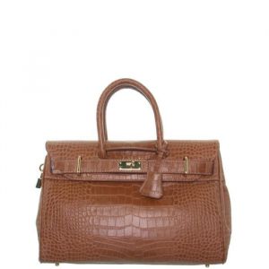 Image de Mac Douglas Sac à main Pyla Romy cuir ref_35831 91CM Chatain 34*25*12.5 XS Marron