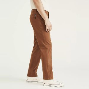 DOCKERS Chino slim tapered stretch SMART 360 FLEX Rouille - Taille W29/L32;W30/L30;W30/L32;W30/L34;W31/L30;W31/L32;W31/L34;W32/L30;W32/L32;W32/L34;W33/L30;W33/L32;W33/